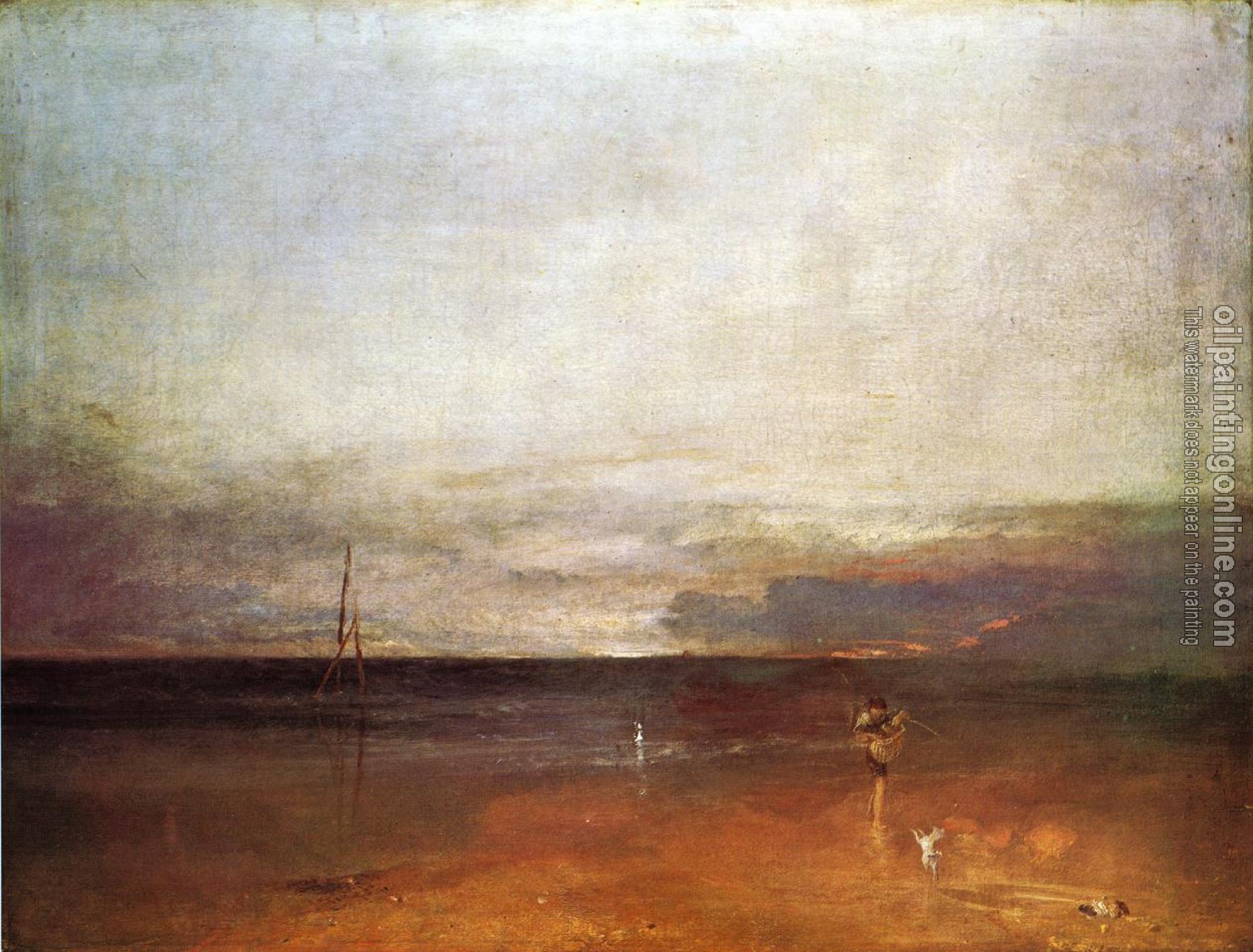 Turner, Joseph Mallord William - Rocky Bay with Figures